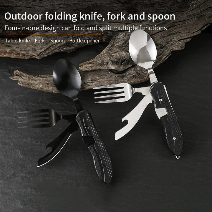 4 in 1 Travel Utensil Cutlery Tool